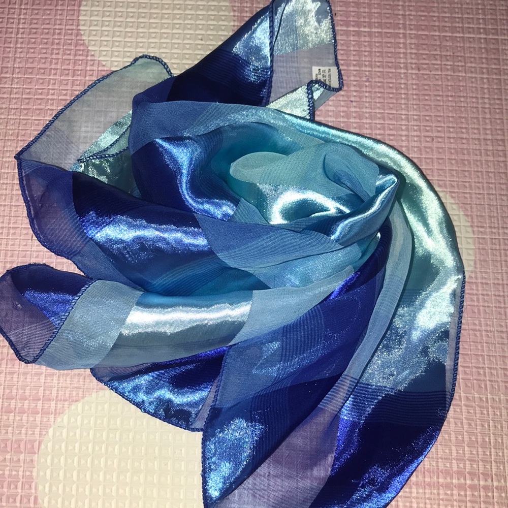 Vintage Blue Scarf